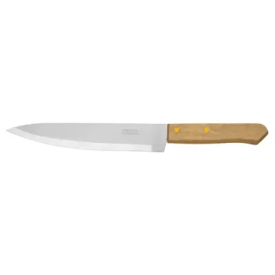 Cuchillo De Cocina De 8" (20 Cm) Tipo Chef, Mango De Madera Pretul