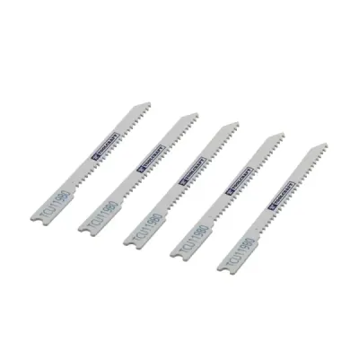 5 Seguetas Zanco U De 2.3/4' Fino Toolcraft Para Madera