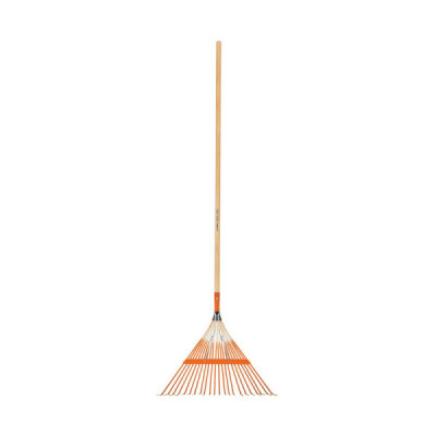 Rastrillo Metálico Para Jardín Con Mango, Cabeza De 56 Cm Truper (EMX-22)