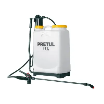 Fumigador Manual De Mochila, 16 L (4.2 Gal), 44 Psi, 3.1 Kg Pretul