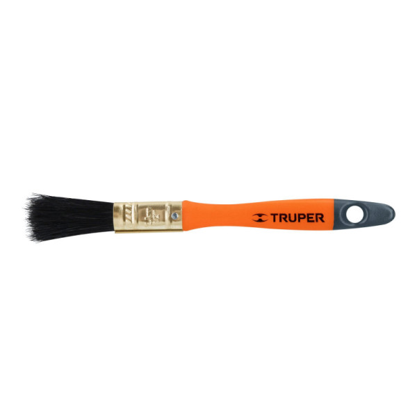 Brocha De 1/2" Con Mango De Plástico, Uso Profesional Truper (BRT-1/2)