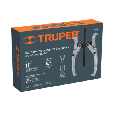 Extractor Reversible De 2 Brazos, 6.5 Toneladas, Abre 279 Mm Truper (EX-P2-10)