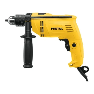Taladro Percutor De 1/2", 550 W, 48.000 Gpm Y 3.000 Rpm Pretul
