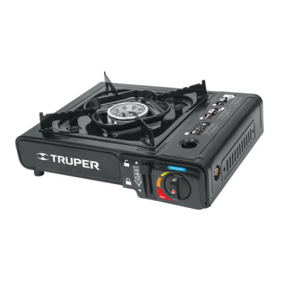 Estufa Portátil De Camping, Encendido Electrónico Y Estuche Truper (ESPO-1)