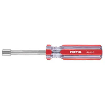 Destornillador Tipo Copa, Mango De Pvc 1/4" Pretul