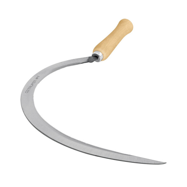 Hoz Dentada No.1 De 46 Cm Y 18 Dpp Con Mango De Madera Truper (HP-1)