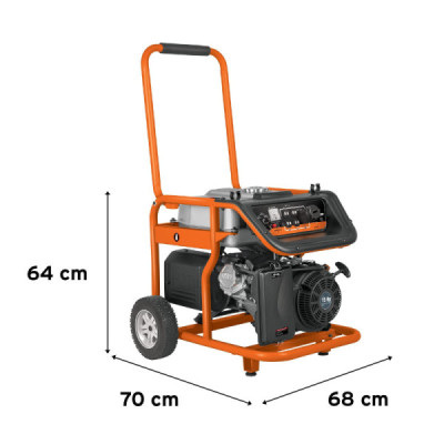 Generador Eléctrico A Gasolina Portátil 15 Hp, 120 V - 240 V Truper (GEN-80X)