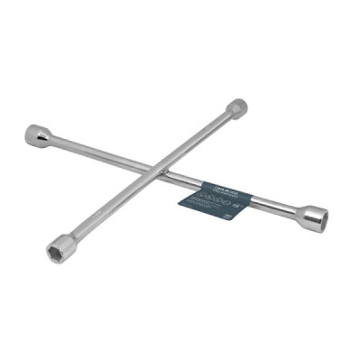 Cruceta Cromada 46 Cm Copas De 17 Mm, 3/4", 13/16" Y 7/8" Truper (LLCR-18)