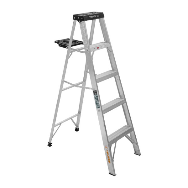Escalera De 5 Escalones - 4 Peldaños Con Bandeja, Tipo 3 Truper (EST-34)