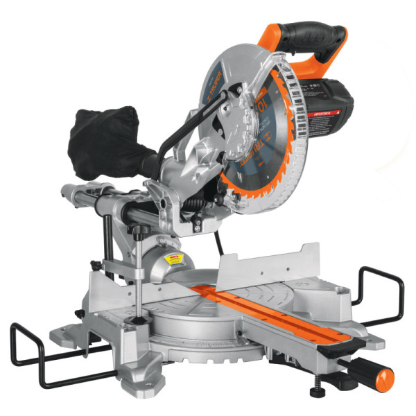 Sierra De Inglete Telescópica De 10", 1.900 W Y Guía Laser Truper (SINCO-10X2)