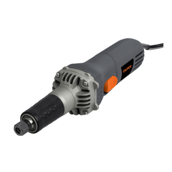 Esmeril Recto 1/4" Industrial, 600 W Y Velocidad Variable Truper (ESRE-1/4N)