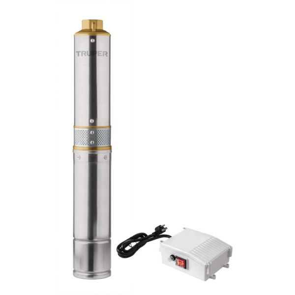 Bomba Sumergible Bala 1/2 Hp Acero Inoxidable, Agua Limpia Truper (BOS-1/2LM2)
