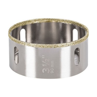 Sierra Copa Diamantada De 3.1/2" (89 Mm) Borde Continuo Truper (COAZ-3-1/2) Sierra Copa Diamantada De 3.1/2" (89 Mm) Borde Continuo Truper (COAZ-3-1/2)