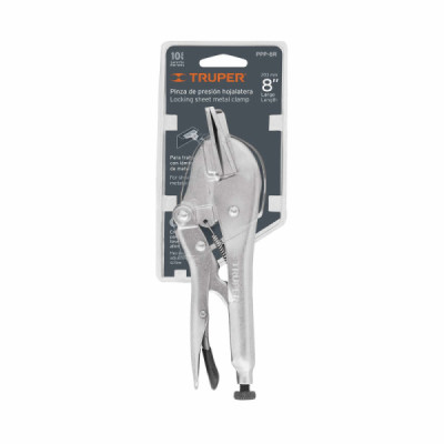 Hombresolo Hojalatero De 8" Con Entrada Para Llave Bristol Truper (PPP-8R)