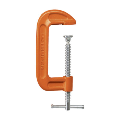 Prensa Tipo C Profesional De 6", Cuerpo De Hierro Nodular Truper (PNT-6)