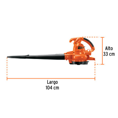 Sopladora, Aspiradora Y Trituradora Eléctrica De 1.440 W Truper (SOPLA-1440)