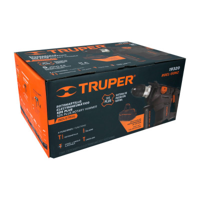 Rotomartillo Industrial Sds Plus De 5 Joules Y 1.500 W Truper (ROEL-50N2)