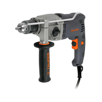 Taladro Percutor 1/2" Industrial 900 W Con Mango De Apoyo Truper (ROTO-1/2N7)