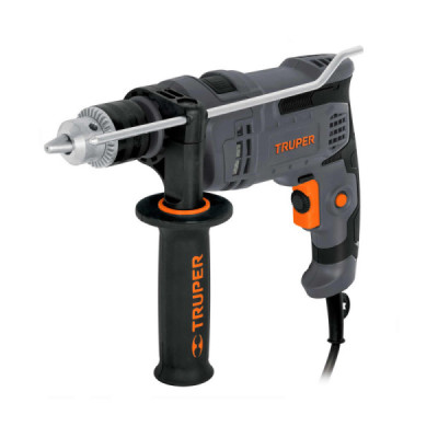 Taladro Percutor 1/2" Industrial 650 W Con Mango De Apoyo Truper (ROTO-1/2N6)