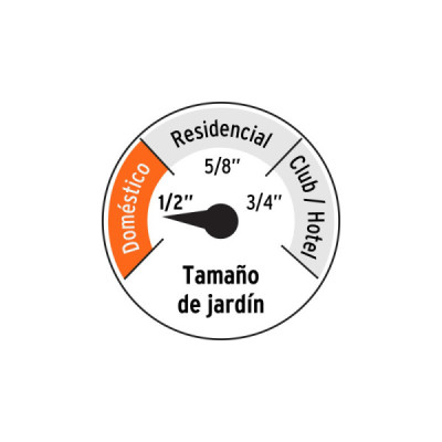 Set De Manguera Reforzada 15 M 3 Capas + Pistola De Riego Truper (MAN15RE-PR401)