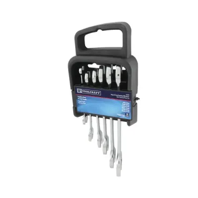 Juego De 6 Llaves Boca Fija Toolcraft 6 Mm Hasta 22 Mm