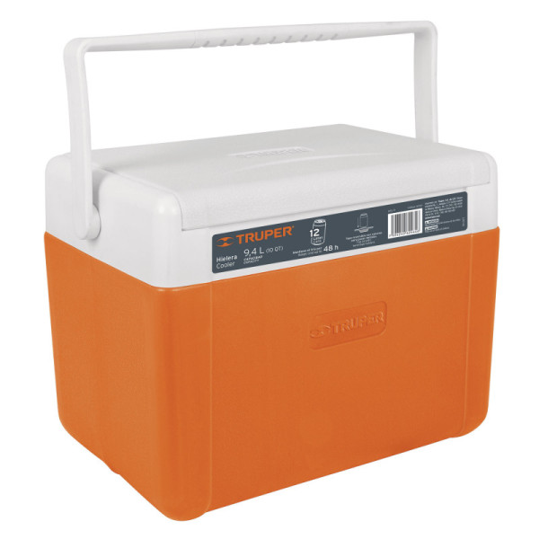 Hielera De 9.4 Litros Para 12 Latas, Mantiene Frio 48 Horas Truper (HIEL-9)
