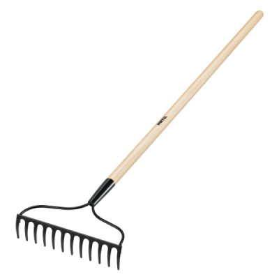 Rastrillo Jardinero Metálico Con Mango, Cabeza De 30 Cm Pretul (R-12AL-P) Rastrillo Jardinero Metálico Con Mango, Cabeza De 30 Cm Pretul (R-12AL-P)