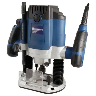 Ruteadora De 1/2' 1.500 W Toolcraft Con Velocidad Variable