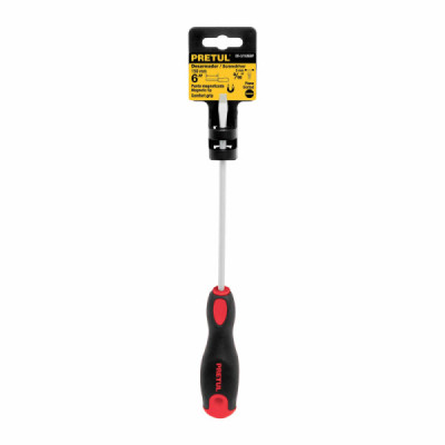 Destornillador De Pala 3/16" X 6", Comfort Grip Pretul (DR-3/16X6BP)