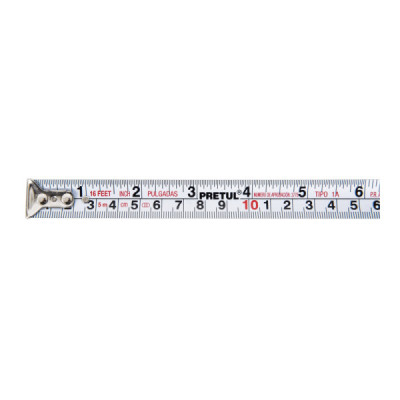 Flexómetro De 3 Metros Cuerpo De Abs Con Cinta Anti-Rayones Pretul (PRO-3MEB)
