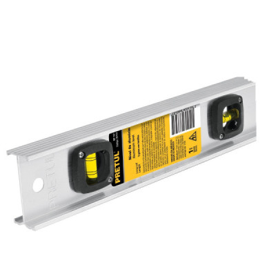 Nivel De Aluminio De 30 Cm, Medición De 0° Y 90° Pretul (NP-12P)