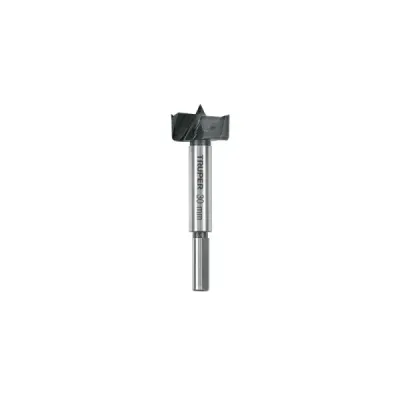 Broca Forstner Madera 30 Mm (1.3/16') Truper Largo 95 Mm