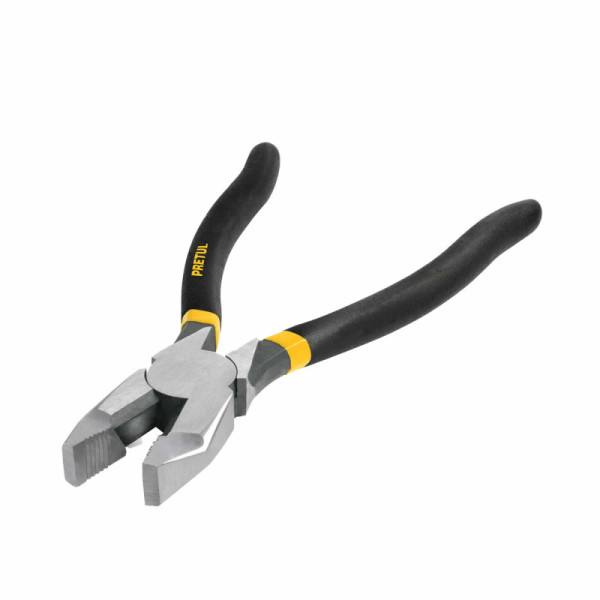 Alicate De Electricista De 9'' Pesado, Mango De Pvc Pretul (219-P)