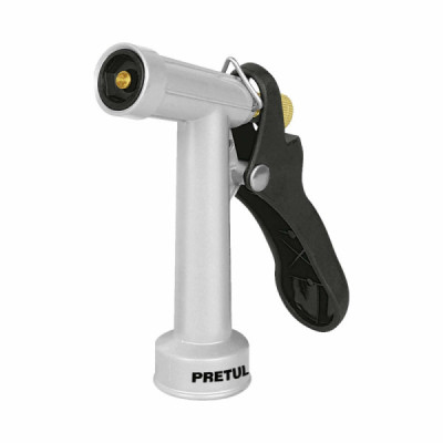 Pistola Metálica De 2 Funciones Para Manguera, Largo 10 Cm Pretul (PIM-4)