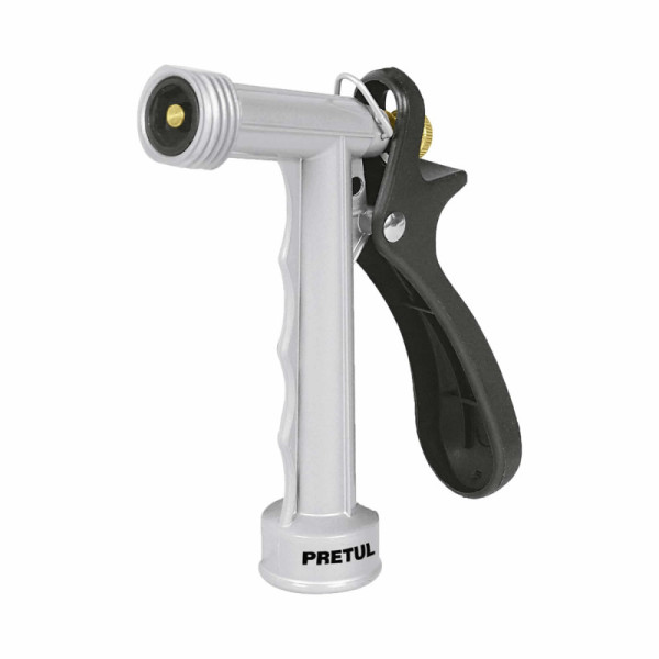 Pistola Metálica De 2 Funciones Para Manguera, Largo 13 Cm Pretul (PIM-5)