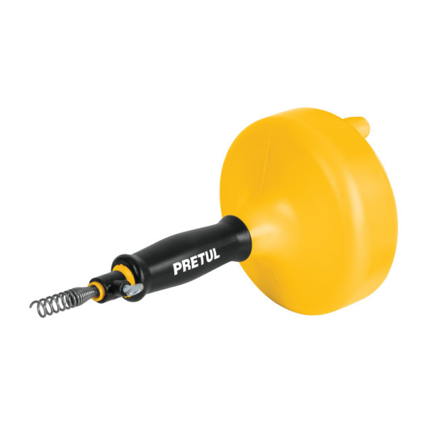 Sonda Destapacaños De 4.5 Metros Para Tuberías De 1.1/2" Pretul (DECA-15P)