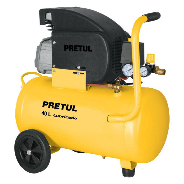 Compresor De Aire De 2.1/2 Hp, 20 Litros, 120 V Y 116 Psi Pretul (COMP-40LP)