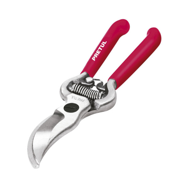 Tijera Para Poda De 20 Cm Con Cuchilla En Acero Templado Pretul (T-67P)