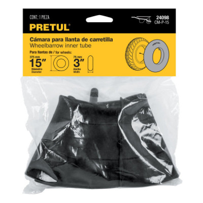 Neumático De 14" X 3" Para Llanta De Carretilla Pretul (CM-P-15)