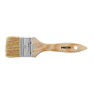 Brocha De 2" Con Mango De Madera, Usos Generales Pretul (BRE-2)
