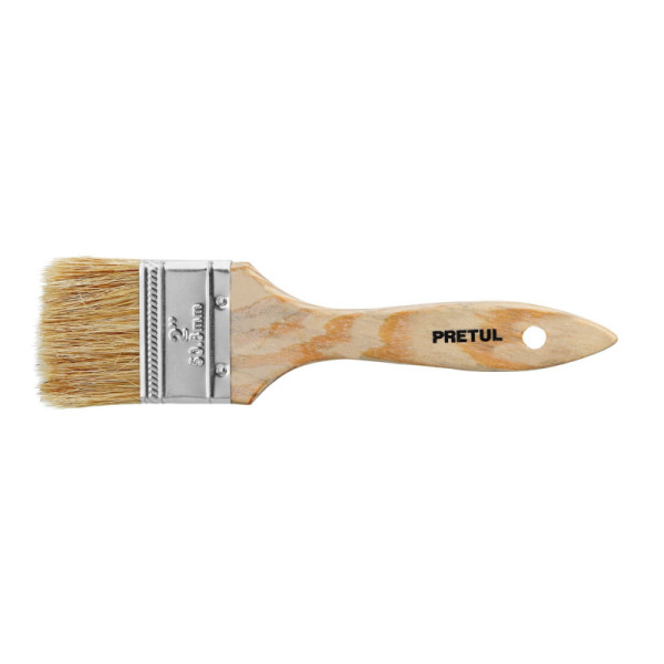 Brocha De 2" Con Mango De Madera, Usos Generales Pretul (BRE-2)