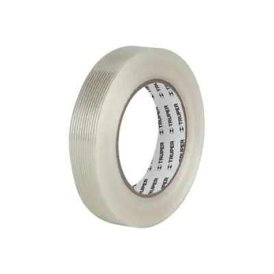 Cinta Embalaje Filamento 50mx24mm Truper 55kgf Reforzada