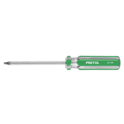 Destornillador Torx Magnético, Mango De Pvc T-15 Pretul (DT-15P)