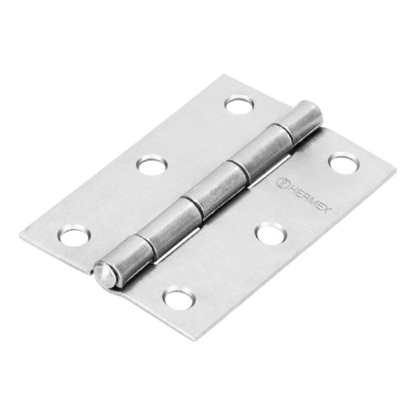 Caja De 20 Bisagras Rectangulares De 7.6 Cm, Acero Hermex (BR-300)