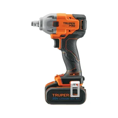 Llave Impacto Inalámbrica 1/2' 20v Truper Pro 1 Batería