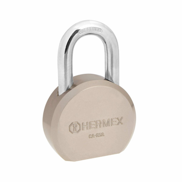 Candado Corto 65 Mm De Acero Máxima Seguridad Con 3 Llaves Hermex (CA-65Q)