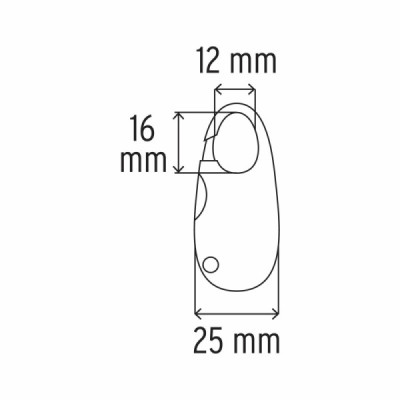 Candado De 25 Mm Para Maleta Y Locker, No Requiere Llave Hermex (CMA-3C)