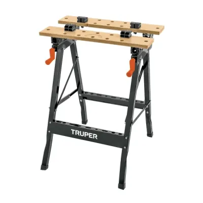 Mesa De Trabajo Plegable Ajustable 61x24cm 100kg Truper