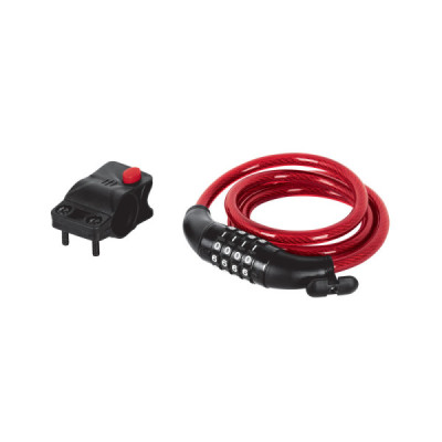 Guaya De Seguridad De 1.20 M X 10 Mm, Incluye Portacandado Hermex (CB-10C)
