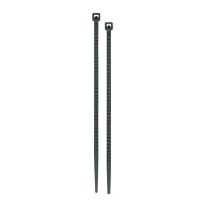 50 Amarres Plásticos De 20 Cm, Tensión 40 Lb, Color Negro Volteck (CIN-4020N)